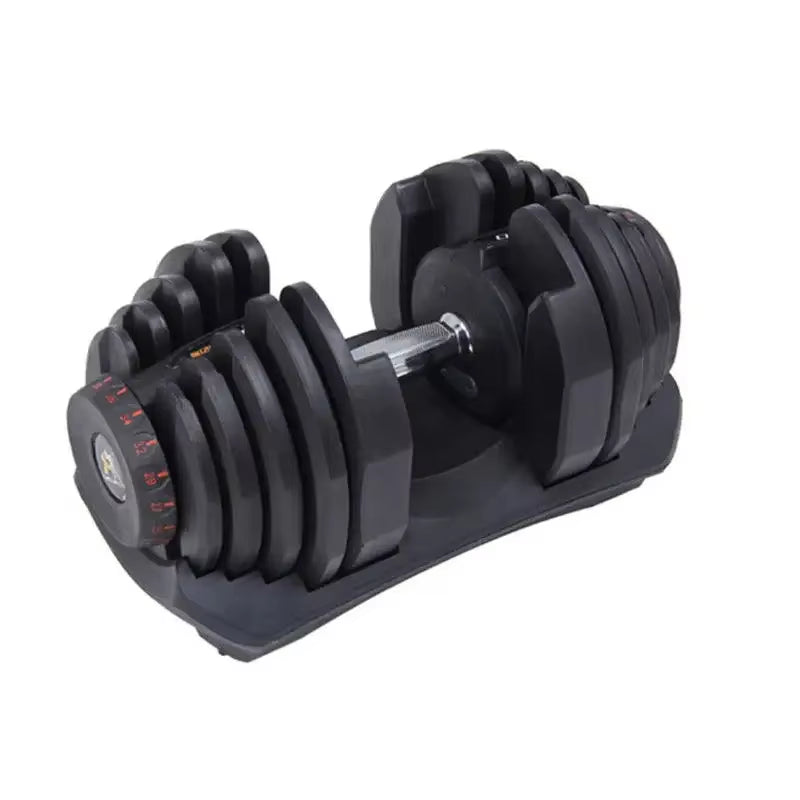 Weight 24Kg Gym Dumbbells Adjustable Dumbells Gym Equipment Set