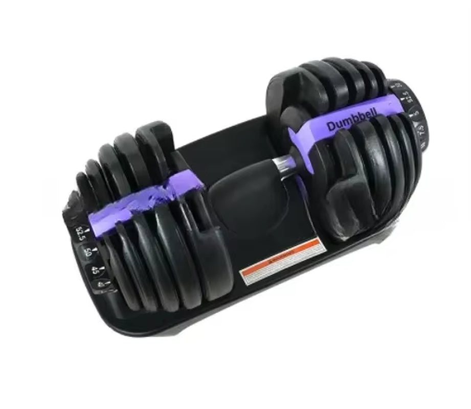 Weight 24Kg Gym Dumbbells Adjustable Dumbells Gym Equipment Set